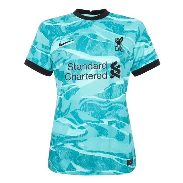 Camiseta Liverpool 2ª Mujer 2020-2021 Verde